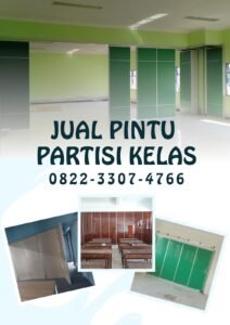 Jual Pintu Partisi Ruang Kelas